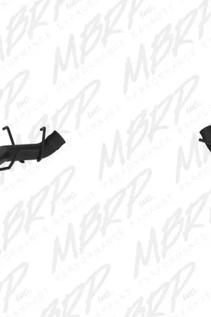 MBRP 2011-2014 Ford Mustang GT 3in Dual Axle Back Muffler Delete - Black Price Drop