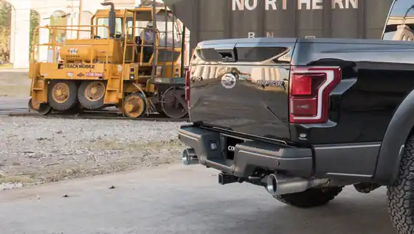 Corsa 2017-2020 Ford F-150 Raptor 3in Inlet / 5in Outlet Satin Polished Tip Kit (For Corsa Exh Only) Fan Favorite