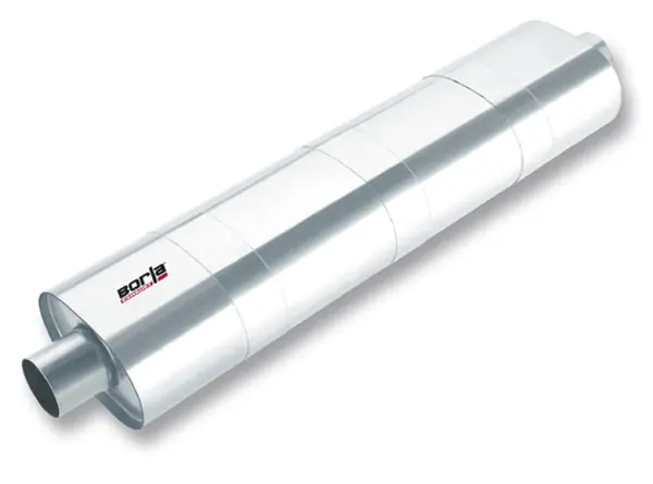 Borla 3in ID In/Out x 34in x 8.5 in x 5.5in Oval XR-1 Multi-core Racing Muffler Exclusive