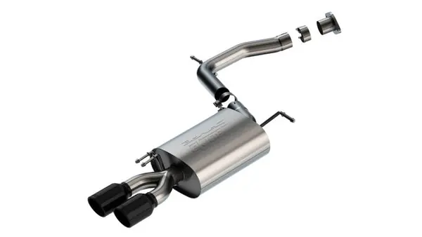 Free Returns Borla 20-22 Hyundai Palisade/2023 Kia Telluride 3.8L V6 S-Type Axle-Back Exhaust w/ Black Chrome Tip