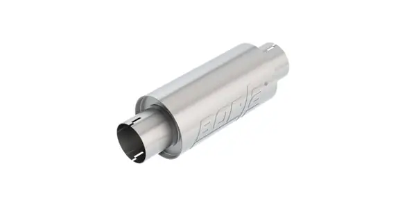 Borla Universal Resonator Option 3in Center/Center 5in Round x 10in - Notched Neck Brand New