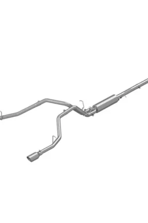 MBRP 2019 Ram 1500 5.7L (CrewCab & QuadCab ONLY) 2.5in Cat Back Dual Split Rear w/ 4.5in Tip - T304 Next Day Delivery