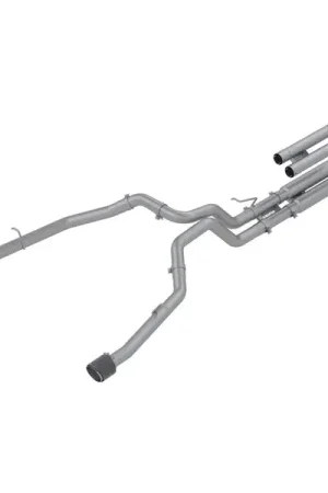 MBRP 2021 Ram TRX 6.2 S/C 3in Catback Dual Rear Carbon Fiber Tips(Race)- T304 Limited Edition