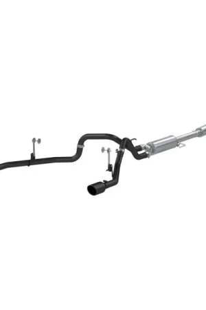 MBRP 2021+ F-150 2.7L/ 3.5L Ecoboost, 5.0L 3in Cat Back 2.5in Dual Split Rear - Black Coated New Arrival