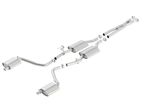 Fan Favorite Borla 15-16 Dodge Charger 3.6L V6 ATAK Cat Back Exhaust (Uses Factory Valence)