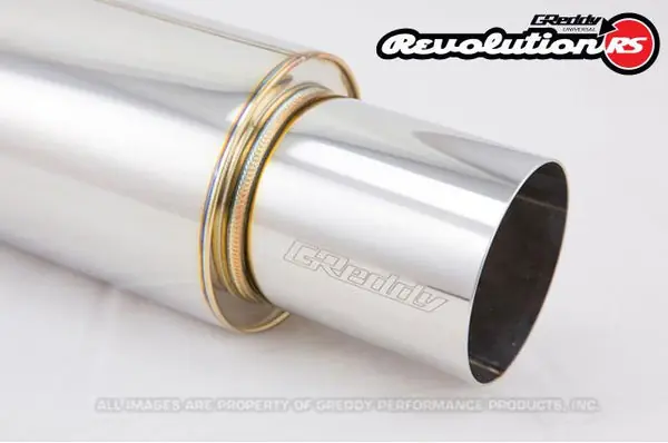 GReddy 2.5in Universal Revolution Muffler New Release