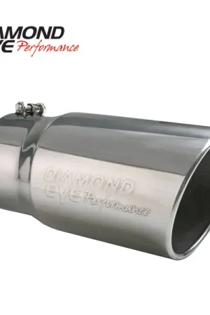 Diamond Eye TIP 4in-5inX12in BOLT-ON ROLLED ANGLE 15-DEGREE ANGLE CUT: EMBOSSED DIAMOND EYE Crafted