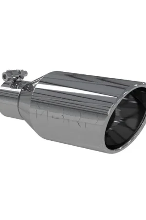 MBRP Universal Tip 4.5 O.D. Angle Rolled End 2.5 Inlet 11in Length - T304 Bargain