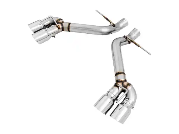 Holiday Sale AWE Tuning 16-19 Chevrolet Camaro SS Axle-back Exhaust - Track Edition (Quad Chrome Silver Tips)
