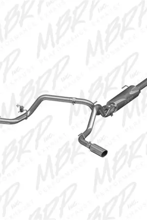 Latest MBRP 2016 Toyota Tacoma 3.5L EC/CC Cat Back Dual Split Exit T409 Exhaust