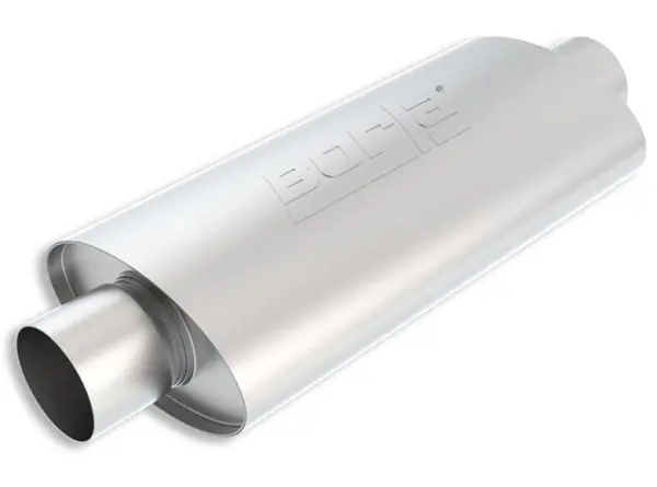 Borla XR-1 Racing Sportsman 3.5in. Outlet / 3.5in Inlet Oval Muffler - 5in Diameter x 15in Length Viral