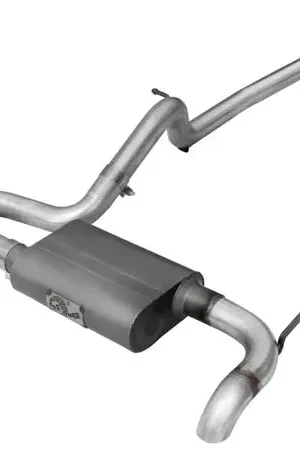 aFe Scorpion Exhaust System Cat Back 2.5in Aluminized Hi-Tuck 07-18 Jeep Wrangler JK V6 3.6/3.8L Limited Offer