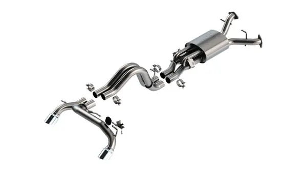 Time-Limited Borla 22-24 Ford Bronco Raptor V6 Turbo AT 2WD / 4WD ATAK Catback Exhaust w/ 4in Chrome Tips