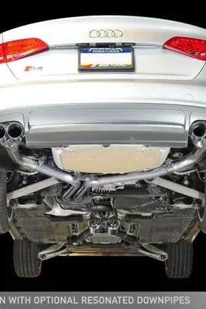 AWE Tuning Audi B8.5 S4 3.0T Track Edition Exhaust - Chrome Silver Tips (102mm) Best Choice