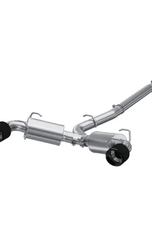 MBRP 13-16 Subaru BRZ 2.0L/ 2.4L 3in Dual Split Rear Cat Back w/CF Tips- T304 Editor’s Pick