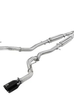Wholesale aFe Takeda 2.5in 304 SS Cat-Back Exhaust System w/ Black Tips 16-18 Infiniti Q50 V6-3.0L (tt)