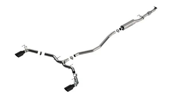 Borla 2023 Integra/22-23 Civic Si 1.5L 4 CYL. MT FWD 4DR 2.50in S-Type Catback Exhaust Black Chrome Next Day Delivery