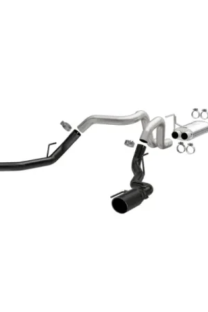 Clearance MagnaFlow SYS Cat-Back 2017 Ford F-150 Raptor 3.5L Dual Black Coated 3in Tips