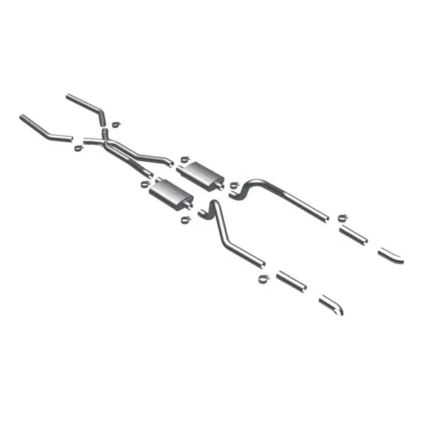 MagnaFlow SYS C/B 67-70 Mustang 2.50inch w/Tru-X High Quality