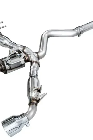 AWE 23-24 Toyota GR Corolla Track Edition Catback Exhaust - Chrome Silver Tips Hot Picks