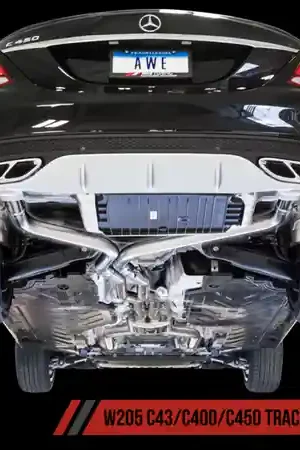 Genuine AWE Tuning Mercedes-Benz W205 C450 AMG / C400 Track Edition Exhaust