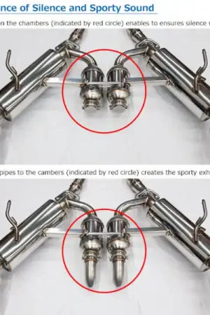 HKS 2017 Infiniti Q60 (RWD) Dual Hi-Power Titanium Tip Catback Exhaust Place Order