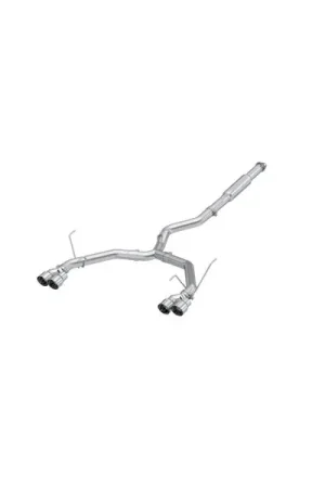 MBRP 2022+ Subaru WRX 3in Cat-Back Dual Split Rear Quad Tips Race Profile Exhaust Clearance