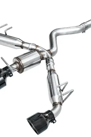 Handmade AWE Tuning 2023+ Toyota GR Corolla Track Edition Exhaust - Diamond Black Tips