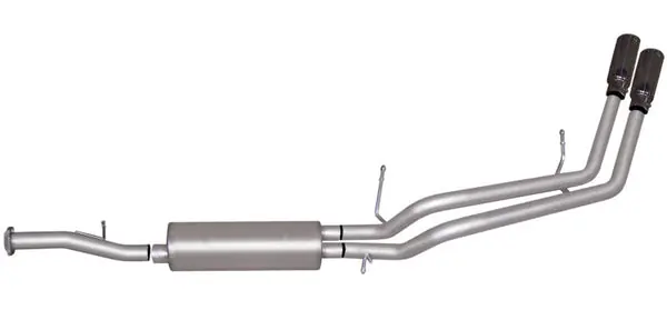 Weekend Sale Gibson 07-12 Chevrolet Avalanche LS 5.3L 2.25in Cat-Back Dual Sport Exhaust - Aluminized