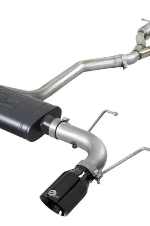 aFe Large Bore HD 3in 304 SS Cat-Back Exhaust w/ Black Tips 14-19 Jeep Grand Cherokee (WK2) V6-3.6L Cheap