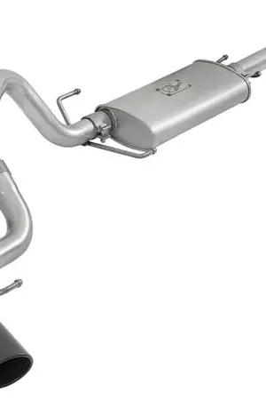 aFe Scorpion 2-1/2in Aluminized Steel Cat-Back Exhaust w/ Black Tips 07-17 Toyota FJ Cruiser V6 4.0L Markdown