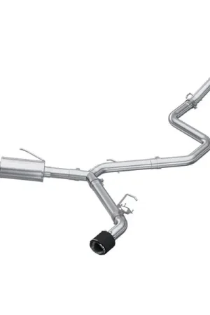 Top Pick MBRP 22-23 Hyundai Elantra N 2.0L Turbo T304  5in OD CF Tips Dual Outlet 3in Cat Back Exhaust