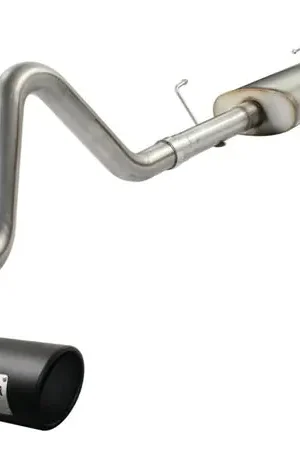 One Day Deal aFe MACHForce XP Exhausts Cat-Back SS-409 EXH CB Toyota Tundra 10-11 V8-5.7L 145.7 WB (blk tip)