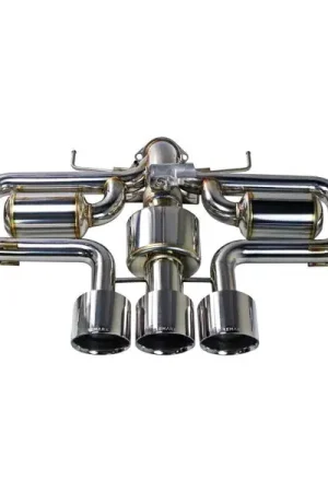 Remark 2023+ Honda Civic Type-R (FL5) Triple Tip Catback Exhaust w/ Triple Tip & Front Pipe Limited Time