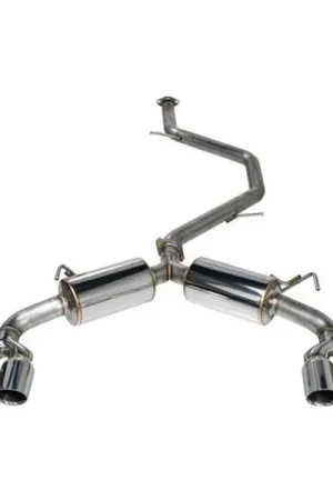 Final Sale Remark 2019+ Toyota Corolla Hatchback Quad-Exit Cat-Back Exhaust Stainless Steel