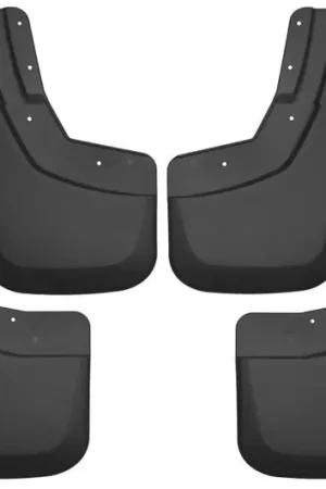 Husky Liners 14-17 Chevy Silverado 1500 / 15-16 Silverado 2500 HD Front and Rear Mud Guards - Black Seasonal Sale