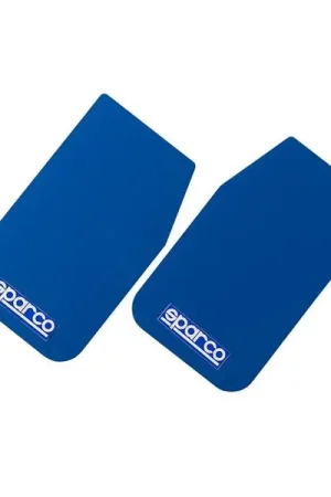 No Minimum Order Sparco Mud Flap Pair Blue