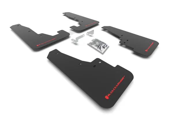 High Quality Rally Armor 16-25 Dodge Durango GT/Hellcat/RT/SRT 392/SXT Black UR Mud Flap Red Logo