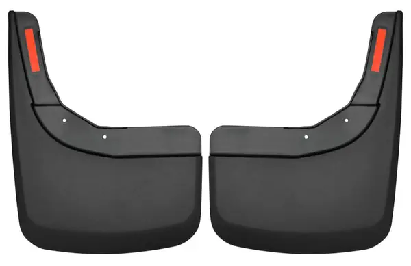 Affordable Husky Liners 19-23 Chevrolet Silverado 1500 (Excl. ZR2/TBoss) Rear Mud Guards - Black