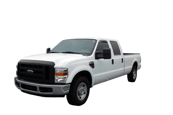 Top Rated AVS 99-16 Ford F-250 Standard Cab Ventvisor Outside Mount Window Deflectors 2pc - Smoke