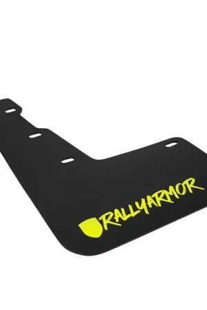 Today Only Rally Armor 15-21 Subaru WRX/STI Black Mud Flap Green Altered Font Logo