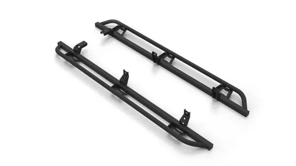 N-Fab Trail Slider Steps 19-20 Ford Ranger Crew Cab All Beds - SRW - Textured Black Hot Deal