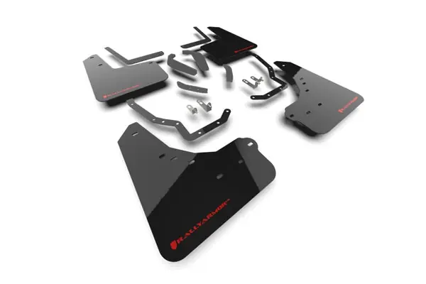 Original Rally Armor 2025+ Toyota 4Runner Black UR Mud Flap w/ Red Logo