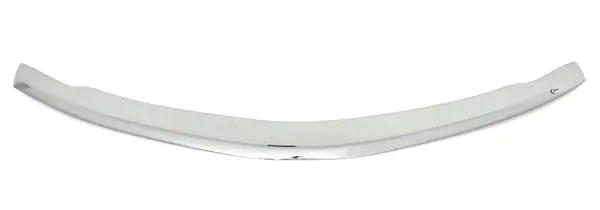 Certified AVS 14-18 Mitsubishi Outlander Aeroskin Low Profile Hood Shield - Chrome