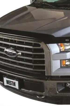 Westin 2015-2017 Ford F-150 Wade Platinum Bug Shield - Smoke Warranty Included