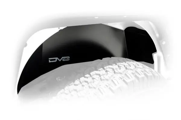 Modern DV8 Offroad 07-18 Jeep Wrangler JK Rear Aluminum Inner Fender - Black
