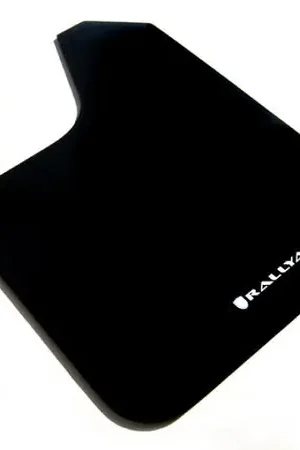 Rally Armor Universal Basic Mud Flap White Logo Must Have