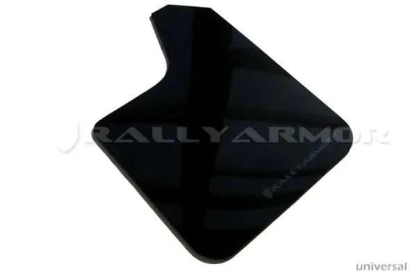 Instant Buy Rally Armor Universal Fit (No Hardware) Black UR Mud Flap w/ Grey Logo