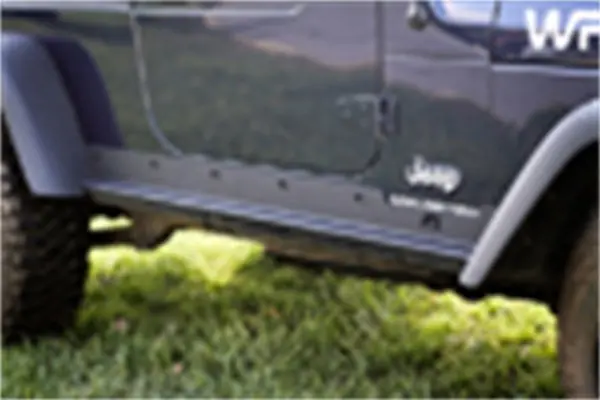 Price Drop Rugged Ridge Heavy Duty Rocker Panel Guards 97-06 Jeep Wrangler TJ
