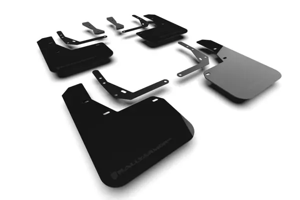 Rally Armor 24-25 Hyundai Kona N Line Black UR Mud Flap - Metallic Black Logo Best Choice